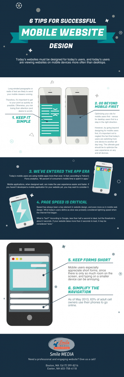 Mobile Website Design Tips