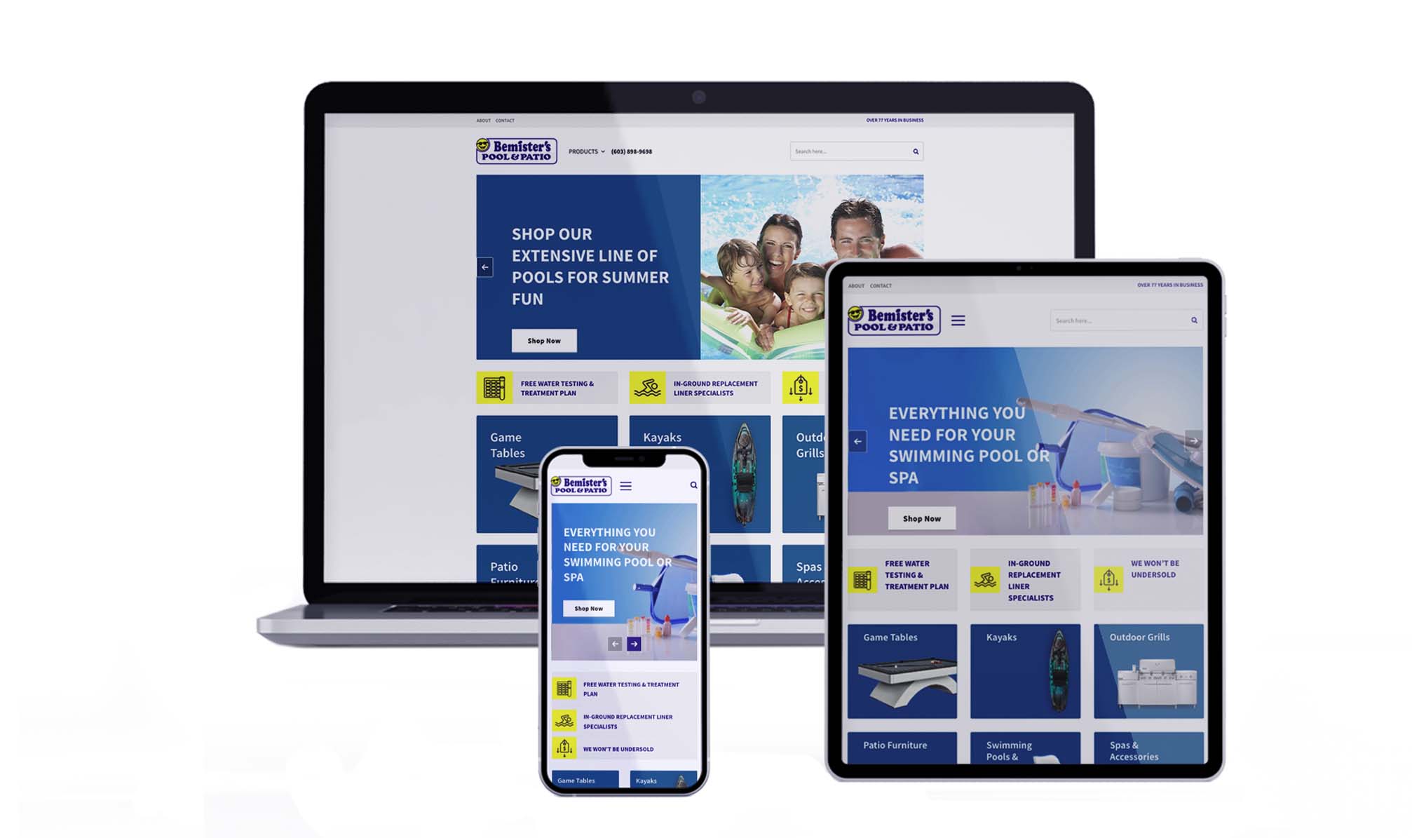Bemisters Website